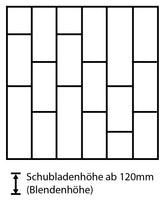 Dringenberg Schubladeneinteilung S7 120/18 019798